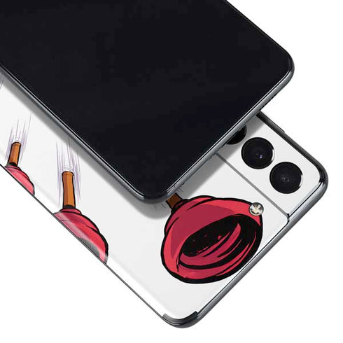 Marvel Deadpool Babypool Shooting Galaxy S21 Plus 5G Skin
